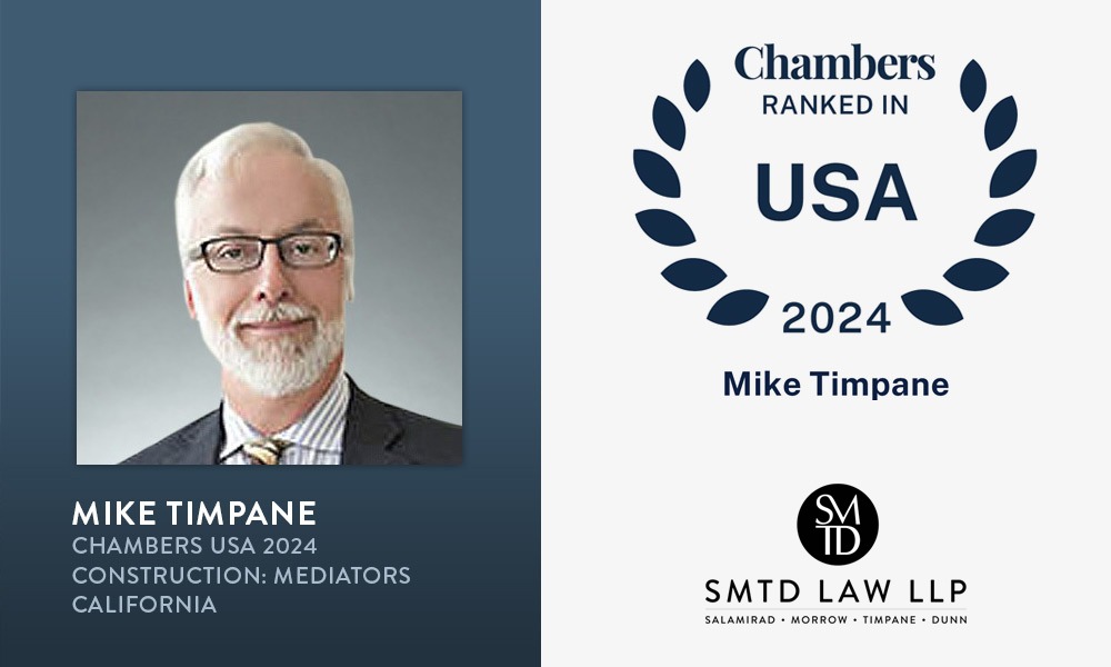 Congratulations to Mike Timpane on being recognized in Chambers and Partners USA 2024