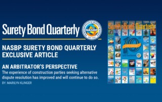 SMTD Law LLP Partner Marilyn Klinger article featured in NASBP’s Summer 2024 issue of Surety Bond Quarterly